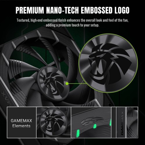 Gamemax Tornado T12 ARGB Black