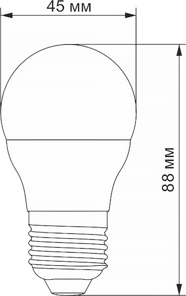 Videx G45h 6W 4100K E27