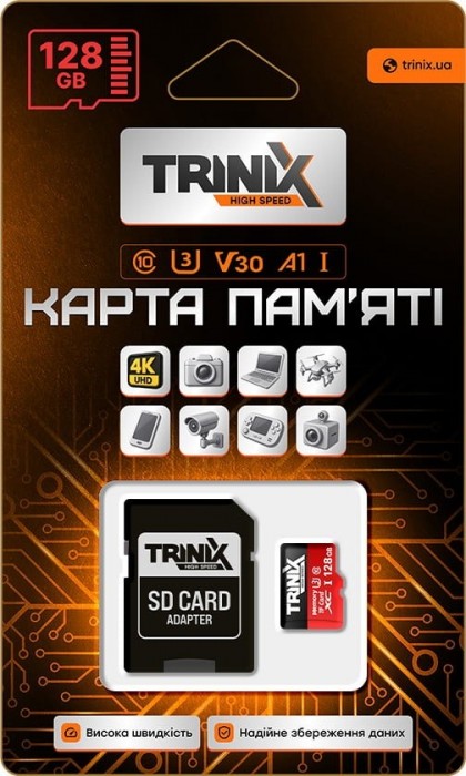 TriniX microSDXC 128Gb