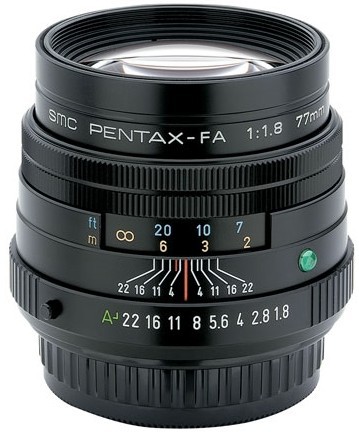 Pentax SMC FA 77mm f/1.8