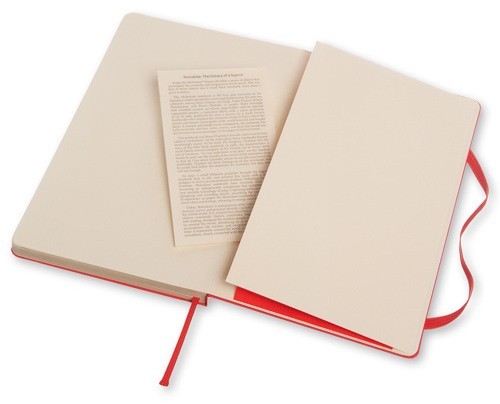 Блокнот Moleskine Ruled Notebook Large Light Red