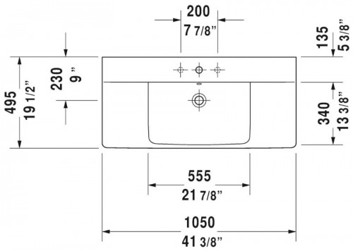 Duravit P3 Comforts 233210