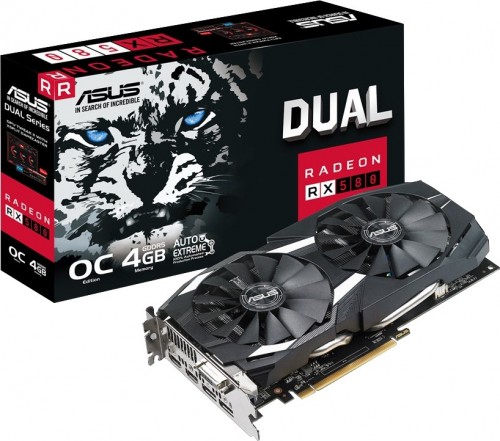 Asus Radeon RX 580 DUAL-RX580-O4G