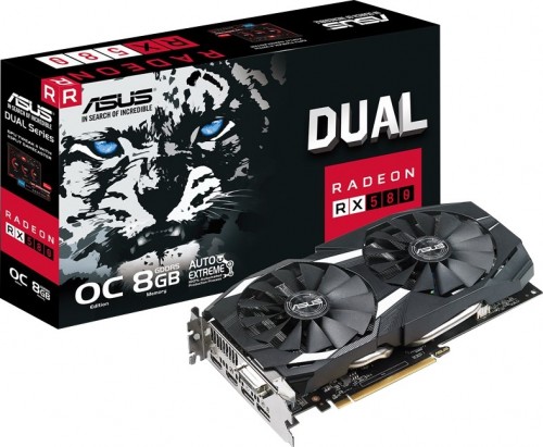 Asus Radeon RX 580 DUAL-RX580-O8G