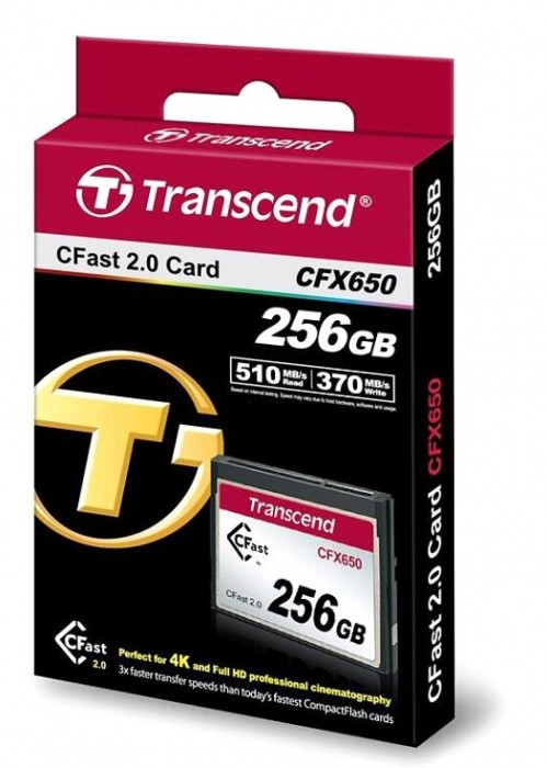 Transcend CompactFlash 650x