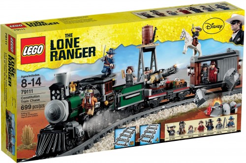 Lego Constitution Train Chase 79111