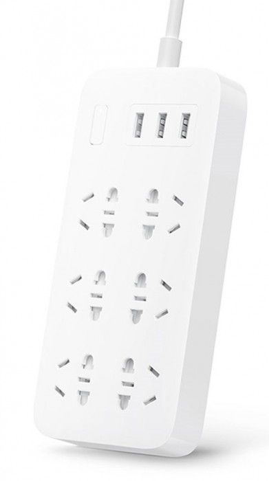 Xiaomi Mi Power Strip Quick Charger 2.0 (6 + 3 USB-port)