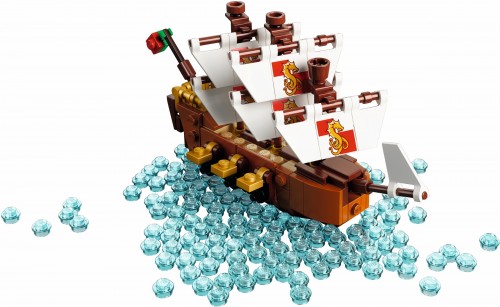 Lego Ship in a Bottle 21313