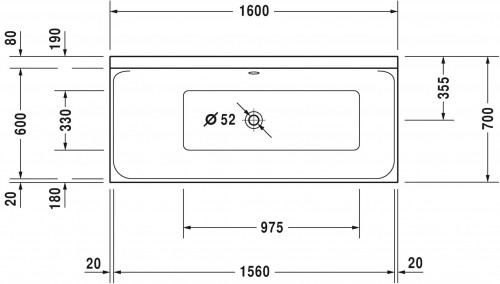 Duravit P3 Comforts 160x70