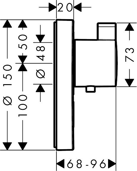 Hansgrohe ShowerSelect S 15742