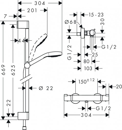 Hansgrohe Croma Select S 27013