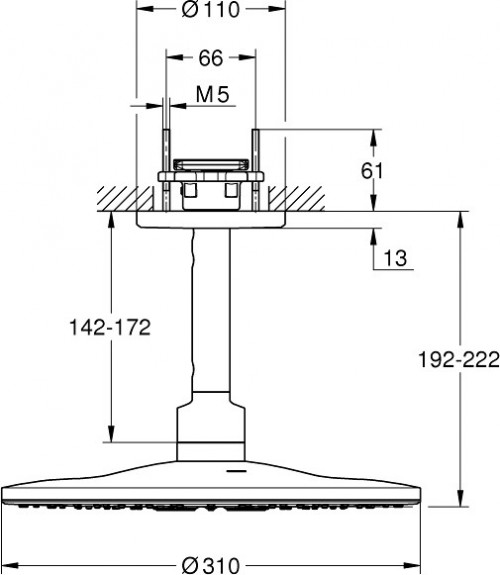 Grohe Rainshower 310 SmartActive 26477