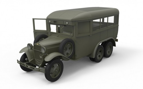 MiniArt GAZ-05-193 Staff Bus (1:35)