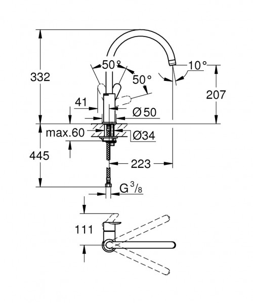 Grohe BauEdge 31367