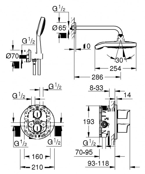 Grohe Grohtherm 2000 34283