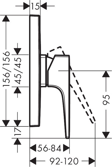 Hansgrohe Metropol 74565