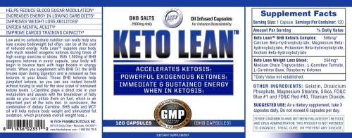 Hi-Tech Pharmaceuticals Keto Lean 120 cap