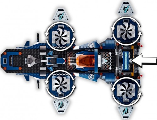 Lego Avengers Helicarrier 76153