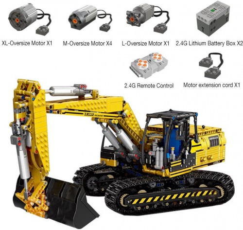 Mould King Mechanical Digger 13112