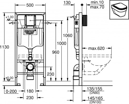 Grohe Solido Perfect 39186000 WC