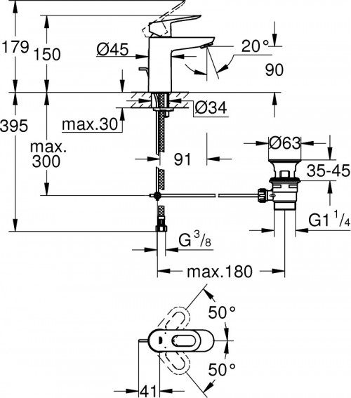 Grohe BauLoop 23335000