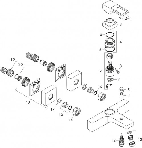 Hansgrohe Metropol 74540000