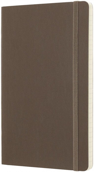 Moleskine Ruled Notebook Large Soft Brown