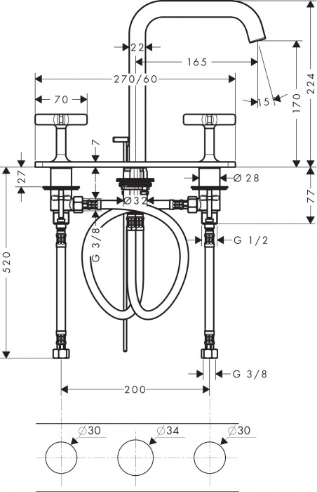 Axor Citterio E 36116000