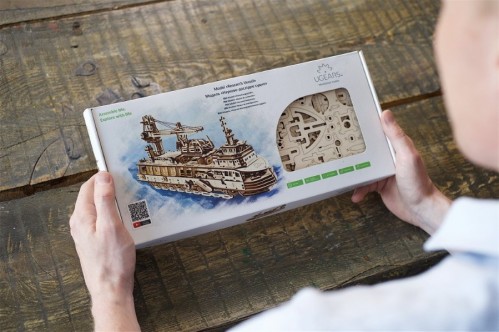 UGears Research Vessel 70135