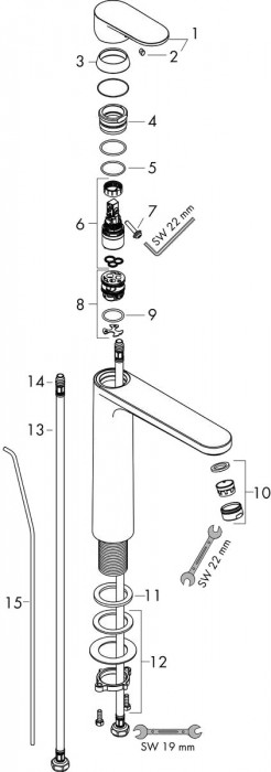 Hansgrohe Vernis Blend 71552000