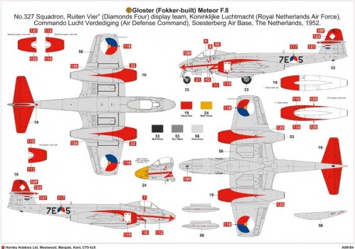 AIRFIX Gloster Meteor F.8 Korea (1:48)