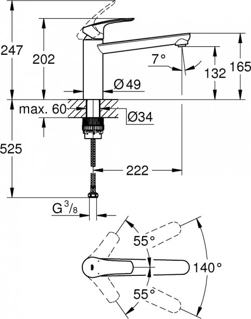 Grohe Eurosmart 30463000