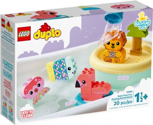 Lego Bath Time Fun Floating Animal Island 10966