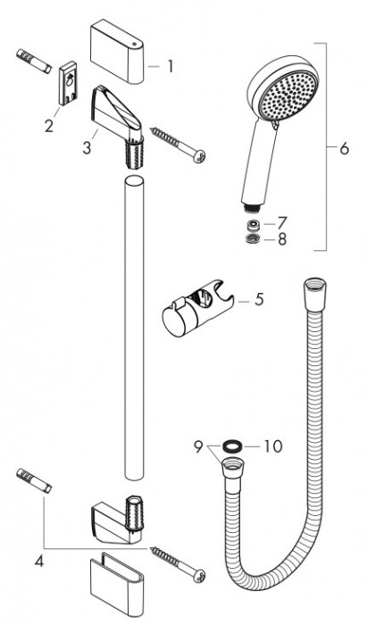 Hansgrohe Crometta 100 Vario EcoSmart 26662400