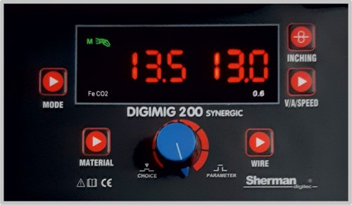 Sherman DIGIMIG 200 Synergic