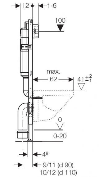 Geberit Duofix 458.178.11.1