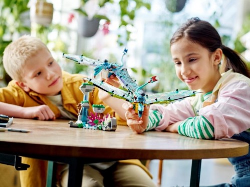 Lego Jake and Neytiris First Banshee Flight 75572