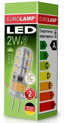 Eurolamp LED 2W 3000K G4