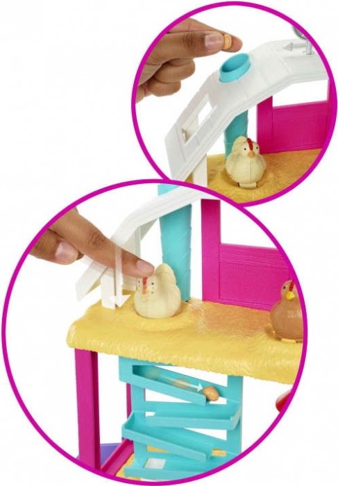 Barbie Playset Hatch and Gather Egg Farm HGY88