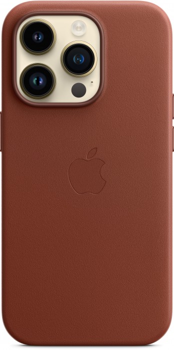 Apple Leather Case with MagSafe for iPhone 14 Pro