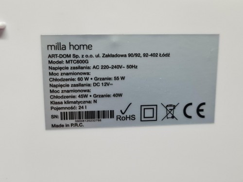 Milla Home MTC600G