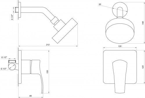 Globus Lux Queensland GLQU-0105S-KIT