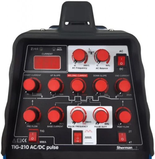 Sherman TIG 210 AC/DC Pulse