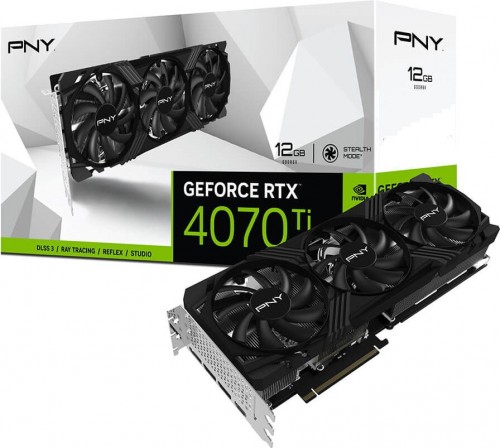 PNY GeForce RTX 4070 Ti 12GB Verto LED Triple Fan