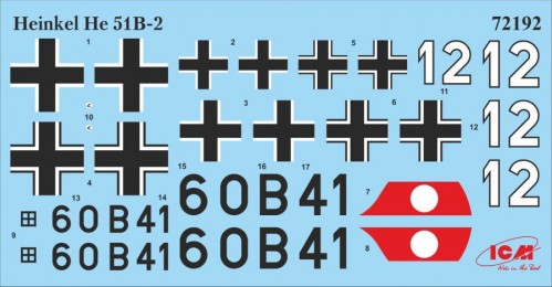 ICM Heinkel He 51B-2 (1:72)
