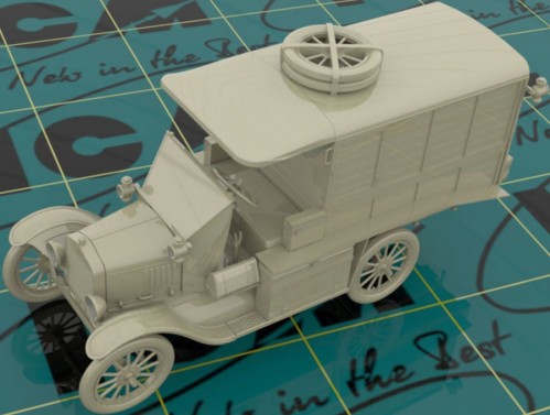 ICM Model T 1917 Ambulance (early) (1:35)