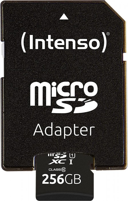 Intenso microSDXC Card UHS-I Premium 256Gb