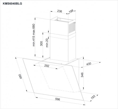 Kluge KMS6040BLG