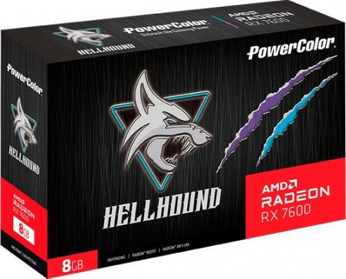 PowerColor Radeon RX 7600 Hellhound