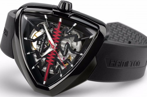 Hamilton Ventura Elvis80 Skeleton H24535331